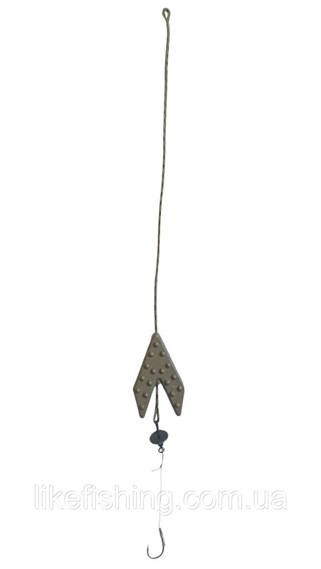 Готовая снасть макушатник 126 г один крючок Fishing Rain МВС 16126