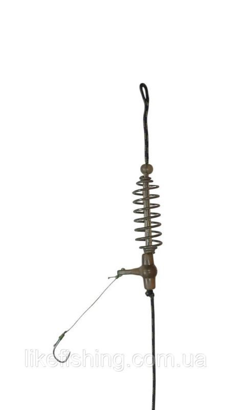 Готовая снасть 70г 3 пружины 4 крючка Fishing Rain SL 4870