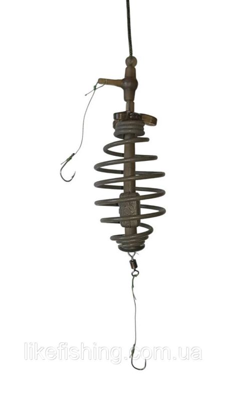 Готовая снасть 50г 2 пружины 3 крючка Fishing Rain SL 3850