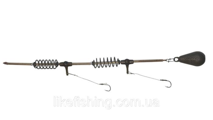 Готовая снасть 40г 2 пружины 2 крючка Fishing Rain KOP 2840