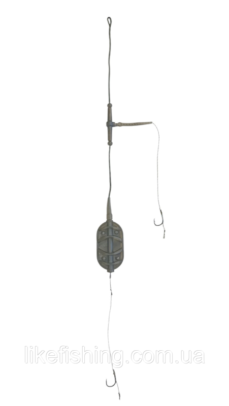 Готовая снасть 40г Флэт 2 крючка Fishing Rain CHFc 2640