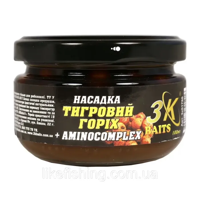 Насадка тигровый орех Aminocomplex 100 мл 3K Baits