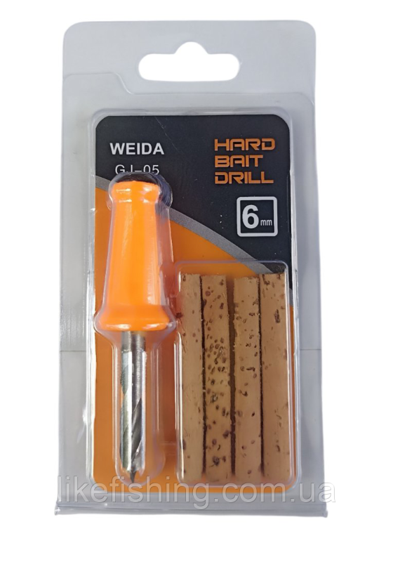 Сверло с пробковыми палочками 6 мм Weida GJ-05