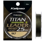 Шнур 0.20 мм 25 м Kalipso Titan Leader Braid Silt