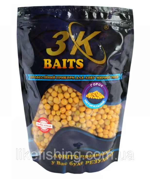 Горох натуральный 800 г 3K Baits