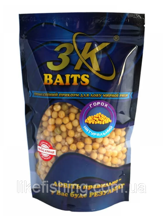 Горох натуральный 400 г 3K Baits