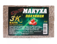 Макуха клубника 210г 3K Baits