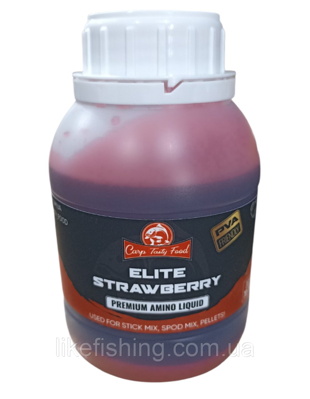 Амино ликвид 500 мл Elite Strawberry Carp Tasty Food