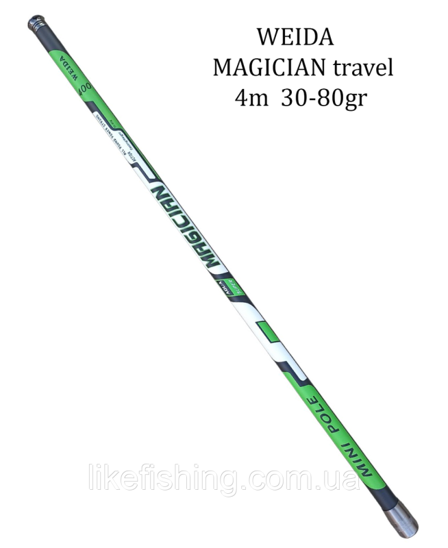 Маховая удочка 4 м 30-80 г Magician Travel Weida