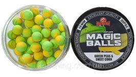 Плавающие бойлы POP-UP 10mm Green Peas & Sweet Corn Carp Tasty Food