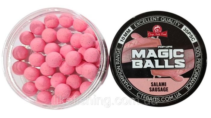 Плавающие бойлы POP-UP 10mm Salami Sausage Carp Tasty Food