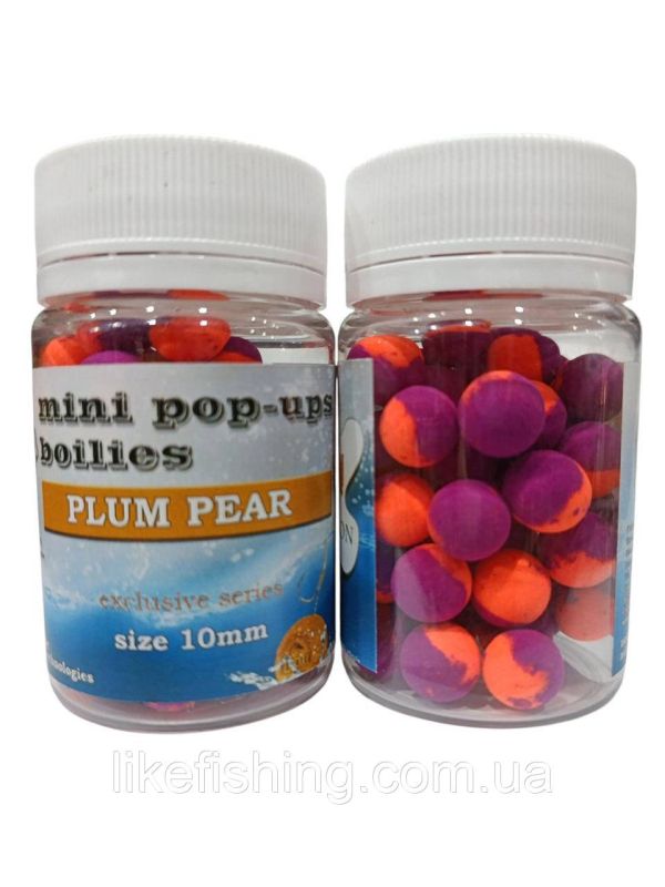 Плавающие бойлы POP-UP 10mm Plum Pear Dr.Agon