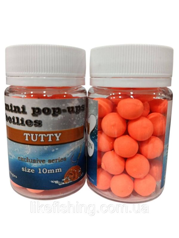 Плавающие бойлы POP-UP 10mm Tutty Dr.Agon