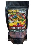 Бойлы прикормочные растворимые 20мм 500г Dr.Agon Фруктовый микс
