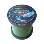 Шнур 0.16 мм 1000 м 11.2 кг Mikado PE X4 Fine Braid Nihonto Green