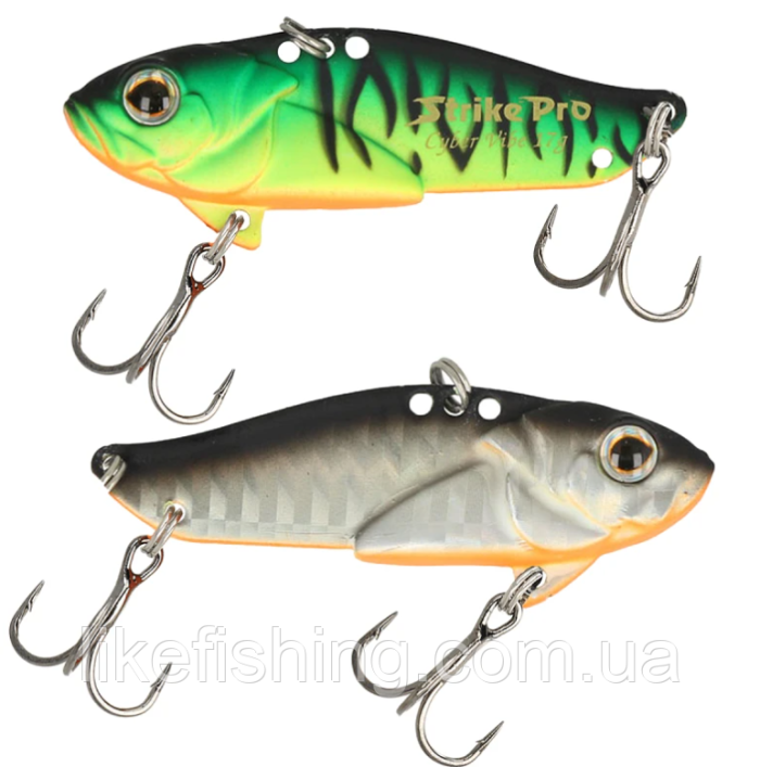 Блесна Strike Pro Cyber Vibe 55мм 17г GC01S/A70-713S