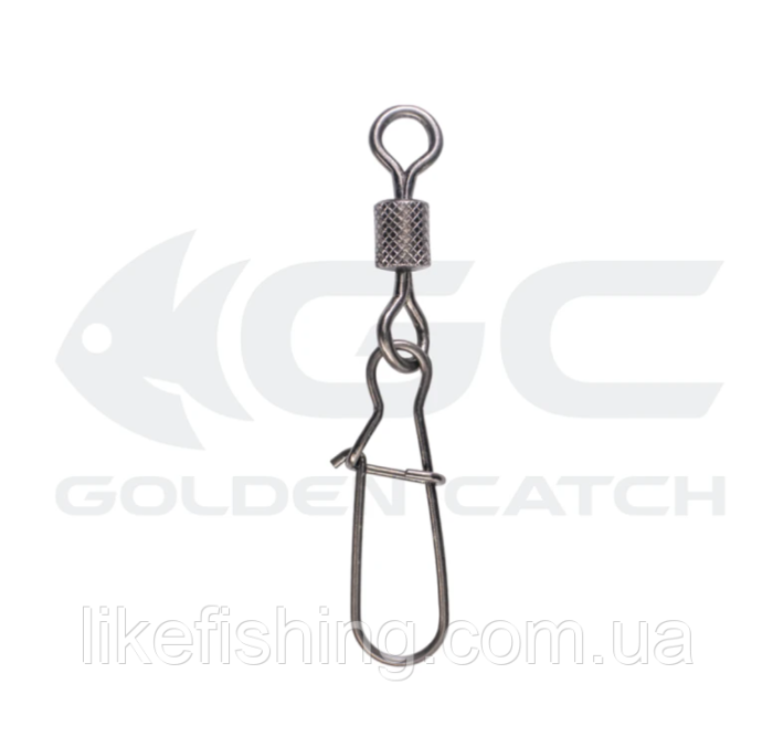Карабин с вертлюгом Golden Catch 1050BN №2/0