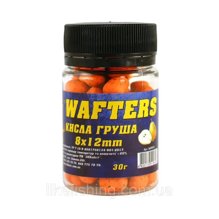 Бойл Wafters 8*12мм кислая груша 30г 3К Baits