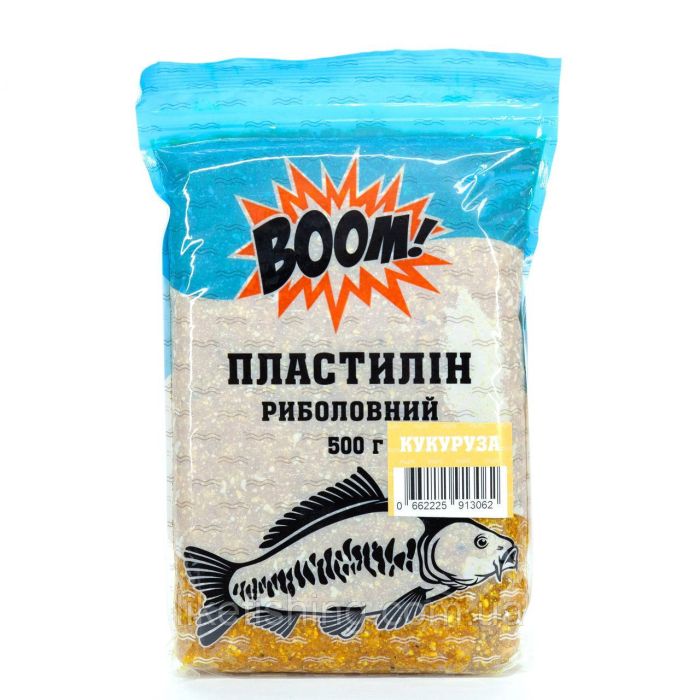 Рыболовный пластилин 500г – Кукуруза BOOM