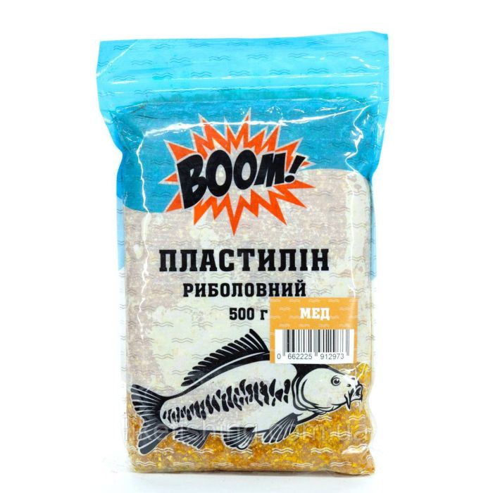 Рыболовный пластилин 500г – Мед BOOM