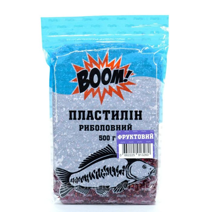 Рыболовный пластилин 500г – Фруктовый BOOM
