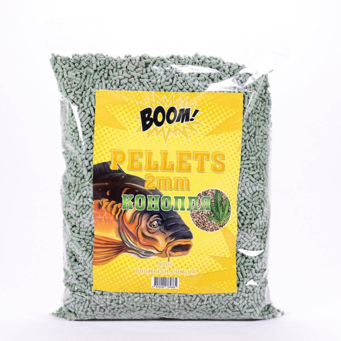 Пеллетс 2мм Конопля 900г BOOM