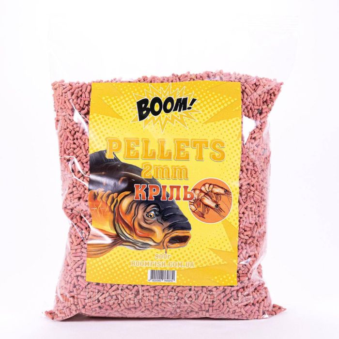 Пеллетс 2мм Криль 900г BOOM