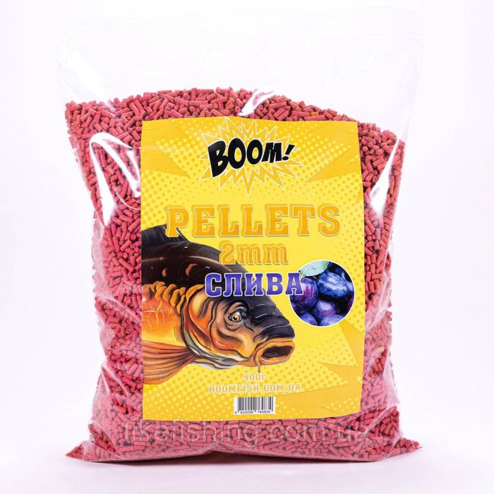 Пеллетс 2мм Слива 900г BOOM