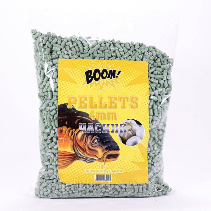Пеллетс 4мм Чеснок 900г BOOM