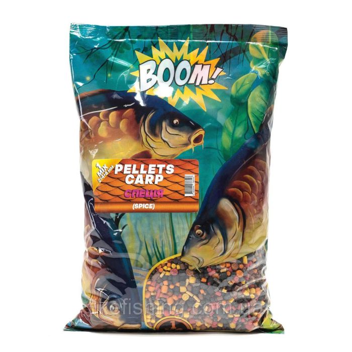 Пеллетс Карповый 1кг МIХ 1 – Специя BOOM