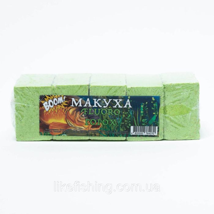 Макуха Fluoro Кубик 5шт Горох BOOM