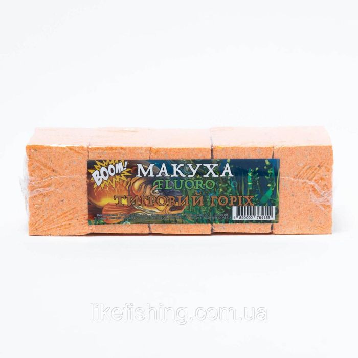 Макуха Fluoro Кубик 5шт Тигровый Орех BOOM