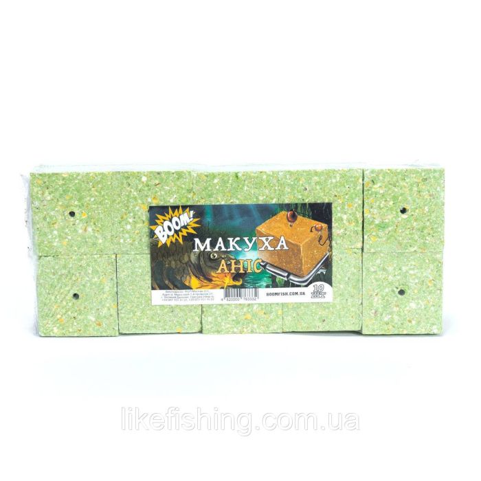 Макуха Кукурузная Кубик 10шт Анис BOOM