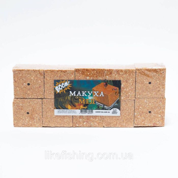 Макуха Кукурузная Кубик 10шт Мед BOOM