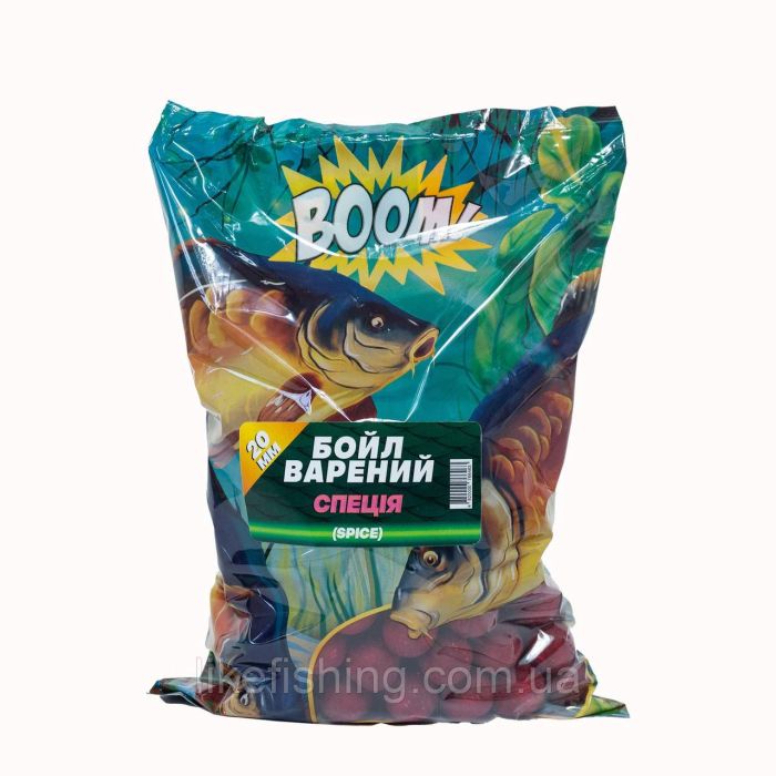 Бойлы вареные 20мм закорм 1кг – Специя BOOM