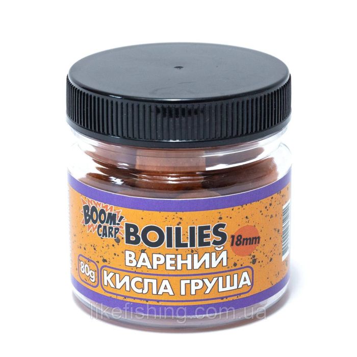 Бойл Вареный Насадка 18мм – Кислая Груша BOOM