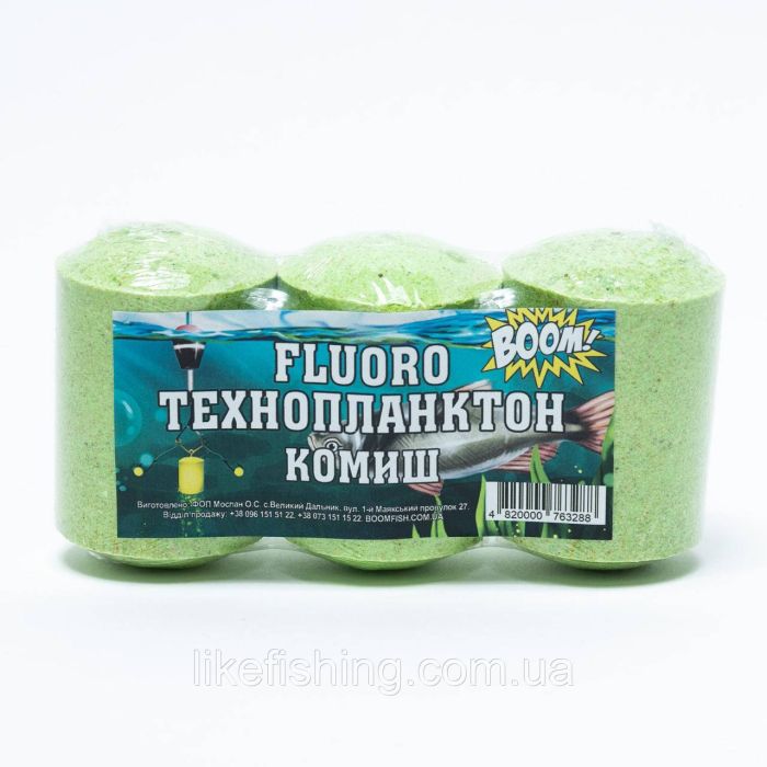 Технопланктон FLUORO 3шт – Камыш BOOM