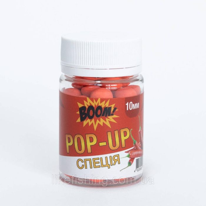 Плавающие бойлы POP-UP 8mm Специя BOOM