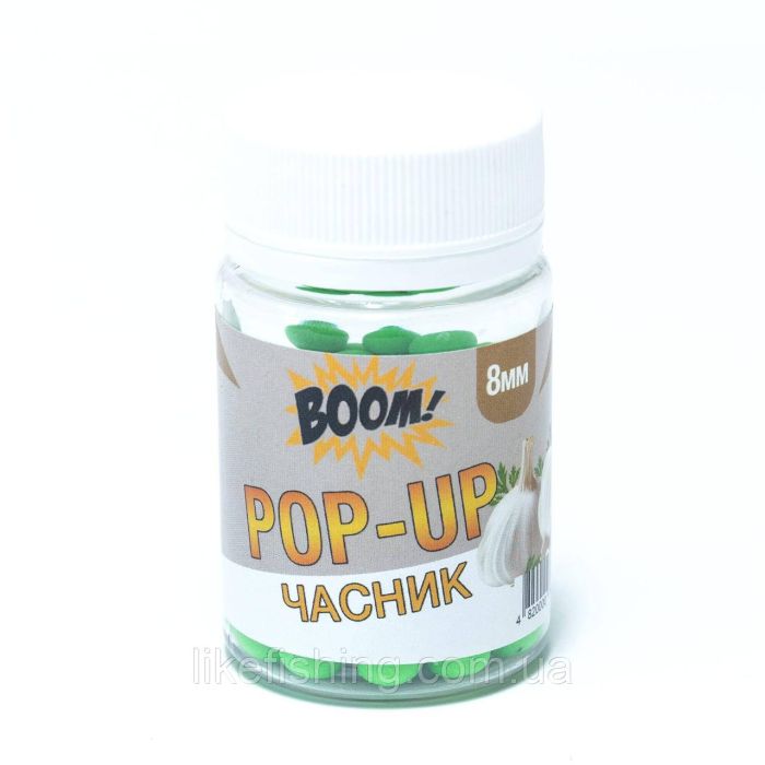 Плавающие бойлы POP-UP 8mm Чеснок BOOM