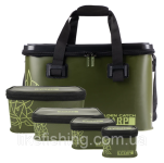 Сумка с кейсами GC G.Carp Waterproof Tackle Bag L Set
