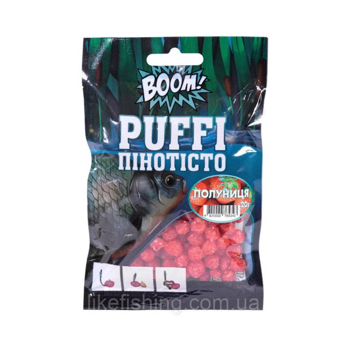 Пенотесто Puffi – Клубника BOOM