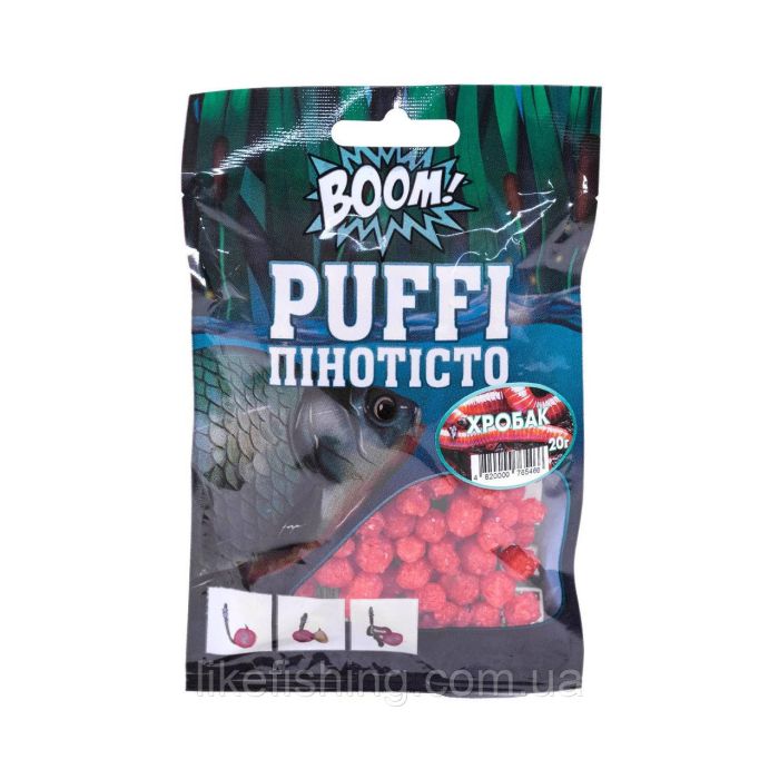 Пенотесто Puffi – Червь BOOM