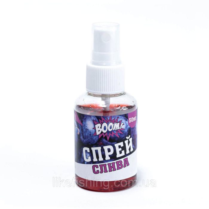 Спрей ароматизатор 50мл Слива BOOM