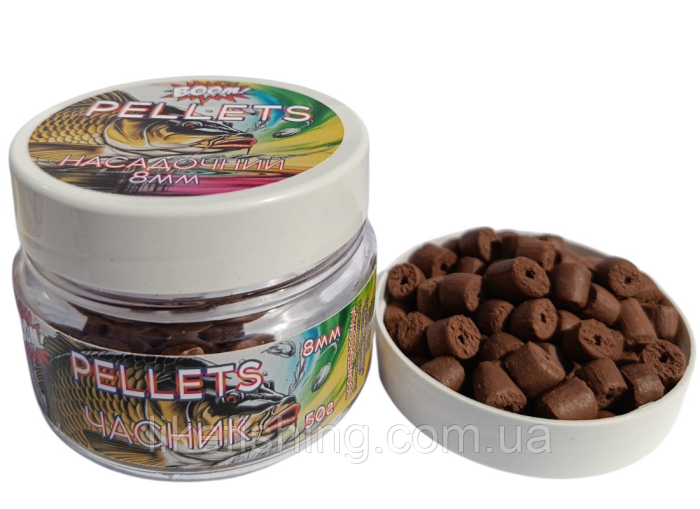 Насадочный Pellets 8мм 50г Чеснок BOOM