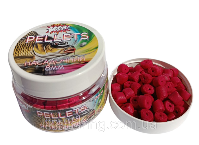 Насадочный Pellets 8мм 50г Специя Робин Ред BOOM