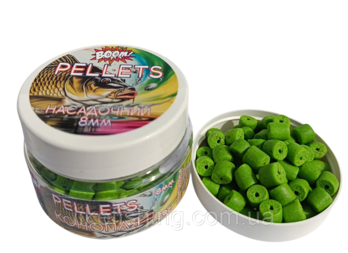 Насадочный Pellets 8мм 50г Конопля BOOM