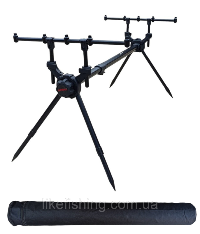 Род под на 4 удилища Compact Aifeima CP905-Black