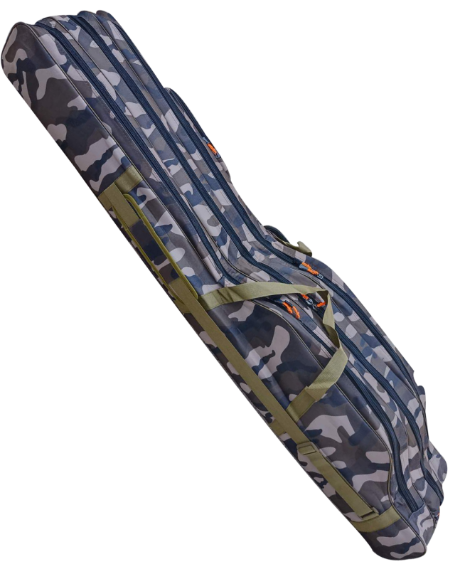 Чехол 135 см 3 отсека полужесткий Feima камуфляж