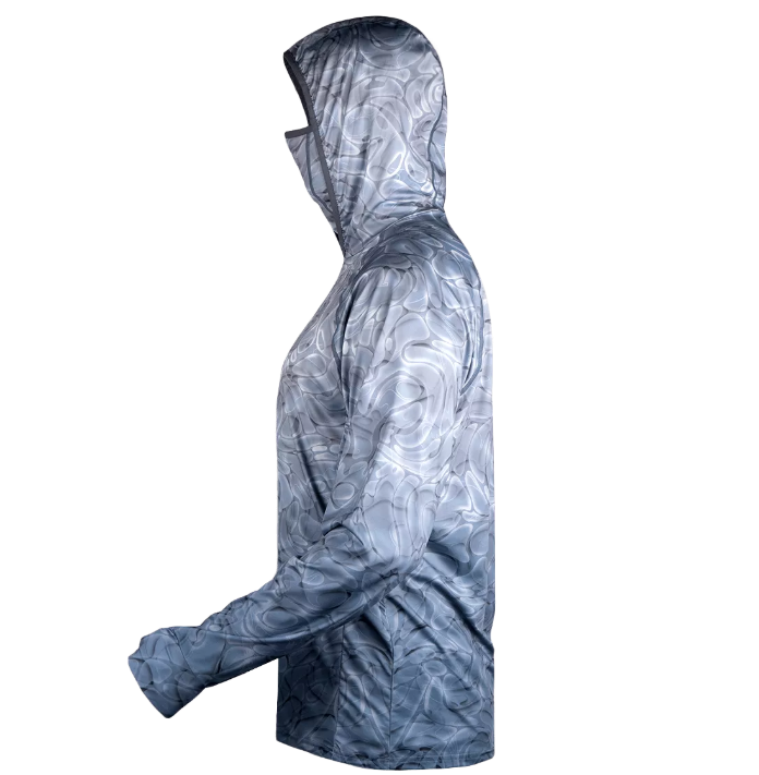 Джерсі з капюшоном GC Vortex Air Hoodie Sun Shirt Grey S 