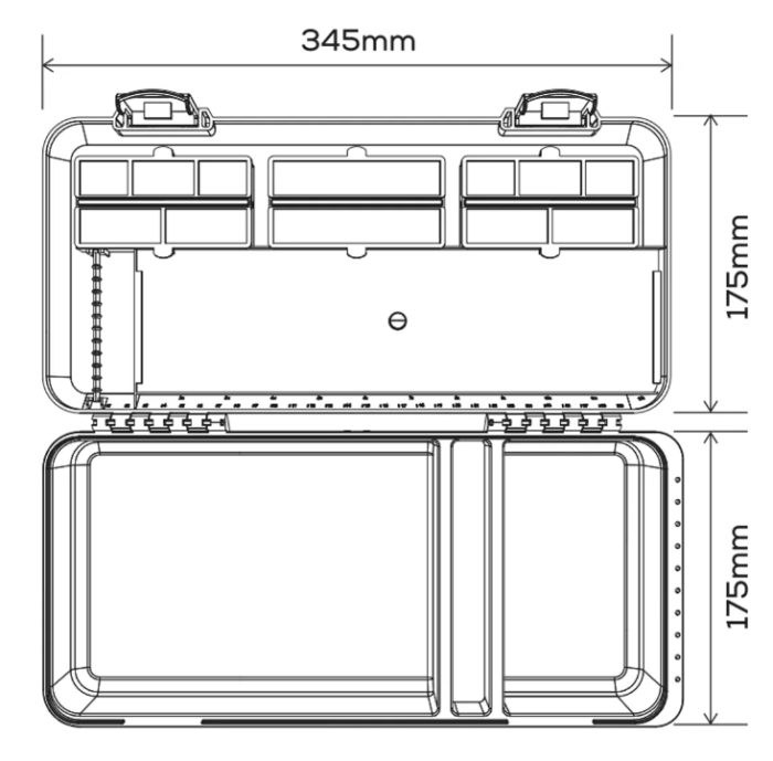 Коробка-монтажная станция GC G.Carp Action Station (крепится к род поду)